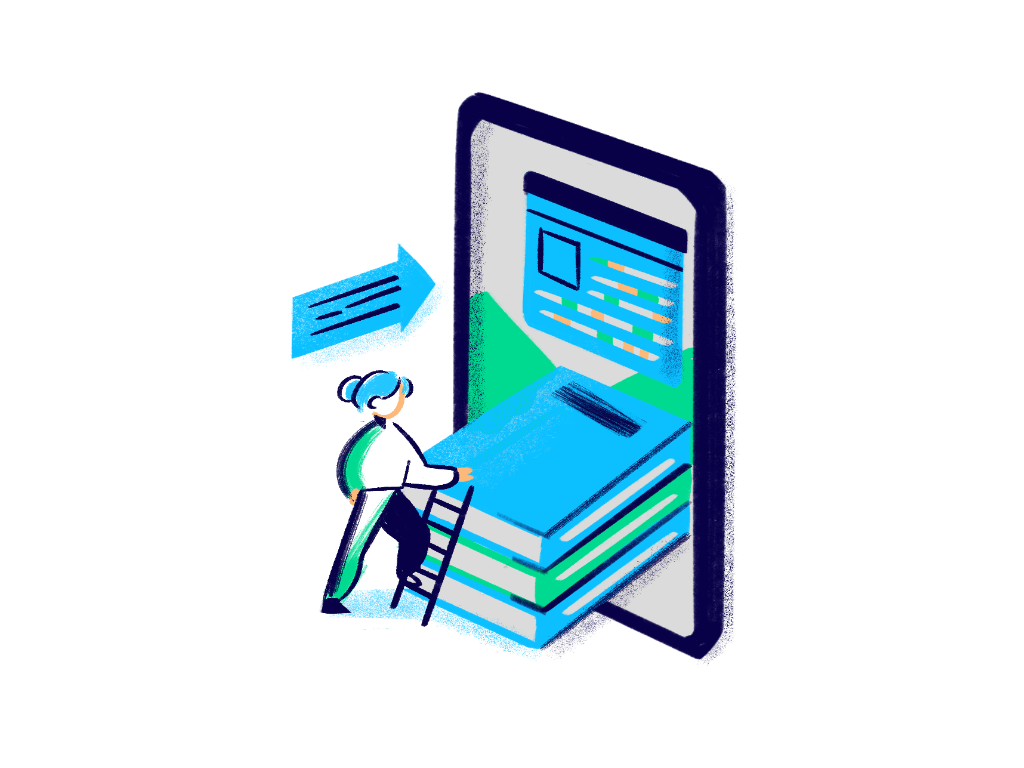 Illustration Growth Support
